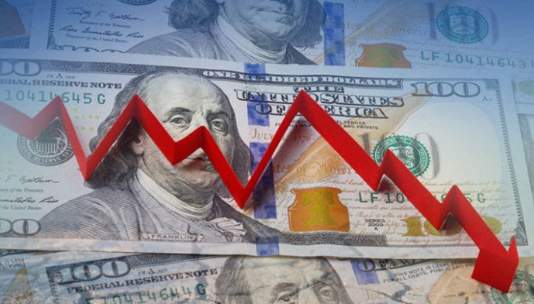 us dollar falling