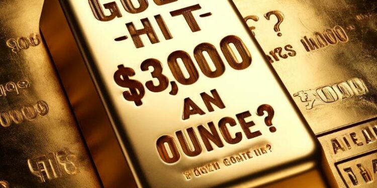 can gold hit $3000