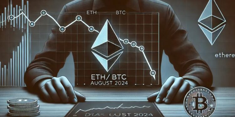 ETHBTC drop AUG 2024