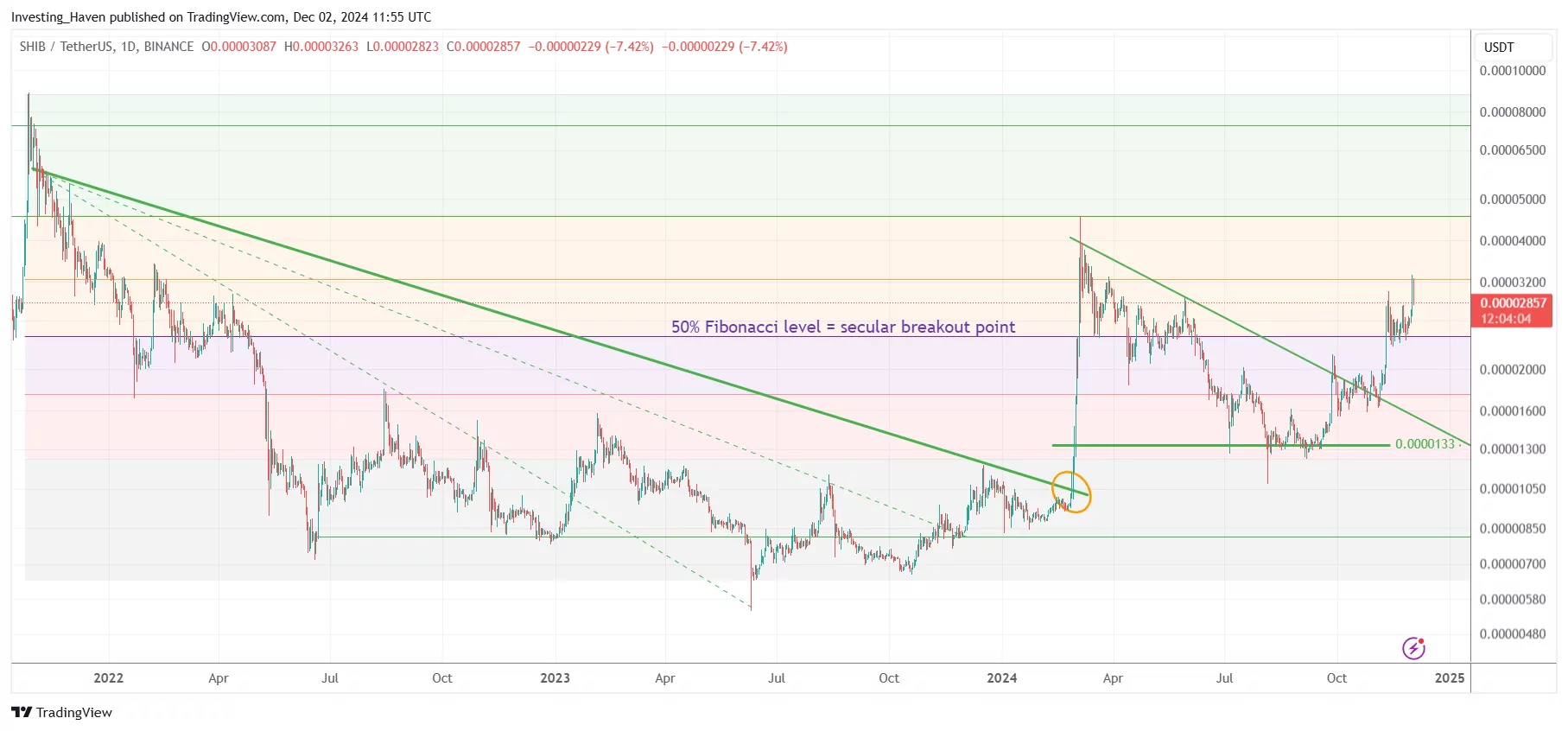 Shiba Inu Coin SHIB price prediction 2024