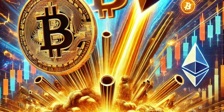 Bitcoin and Ethereum explosion