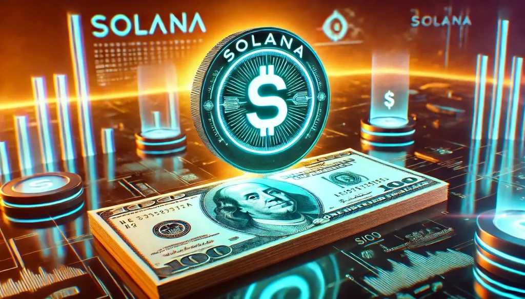 Solana $100 floor price