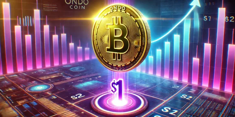 Ondo hovering at 1$
