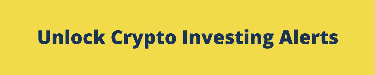 Unlock Crypto Investing Alert Button