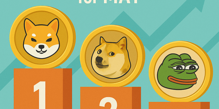Top 3 Meme Coins for May: Based On Technicals, Patterns, And Hype