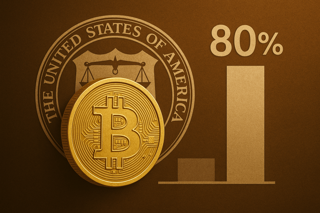 Landmark Survey: 80% of Americans Call for Bitcoin in US Treasury