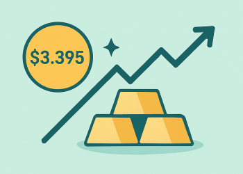 Gold on the Edge: Is a Pullback Looming Post $3,395 Peak?