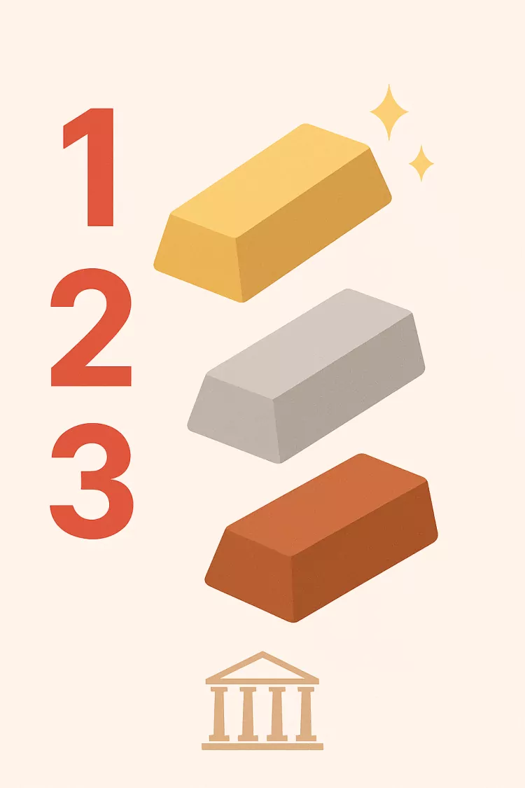 Top 3 Precious Metals to Buy in June 2025: Based on Adoption, Patterns & Risk Indicators