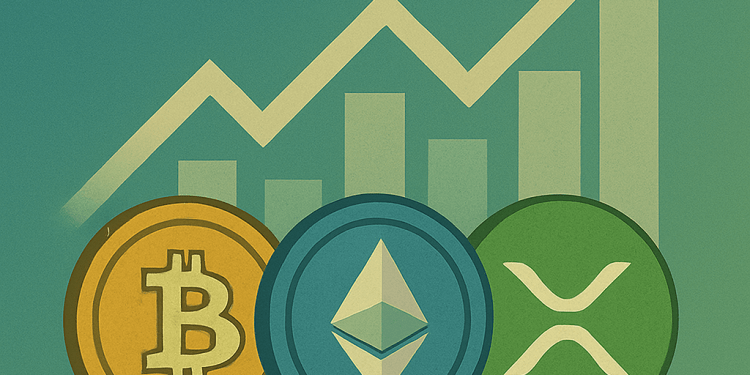 Top 3 Cryptos with Bullish Chart Patterns This Month