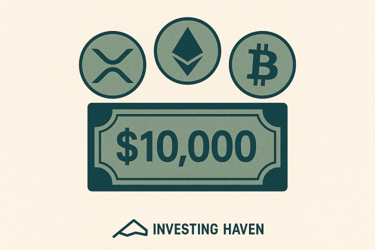 Best Crypto Invest $10,000 Right Now? XRP, ETH or Bitcoin?