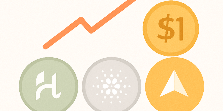 3 Undervalued Altcoins Under $1 With Technical Upside