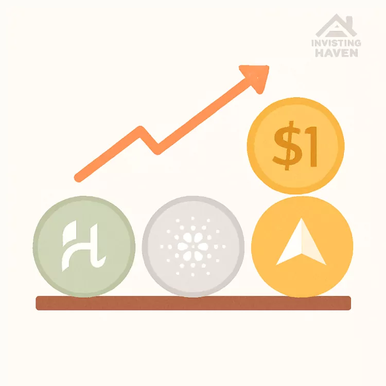 3 Undervalued Altcoins Under $1 With Technical Upside