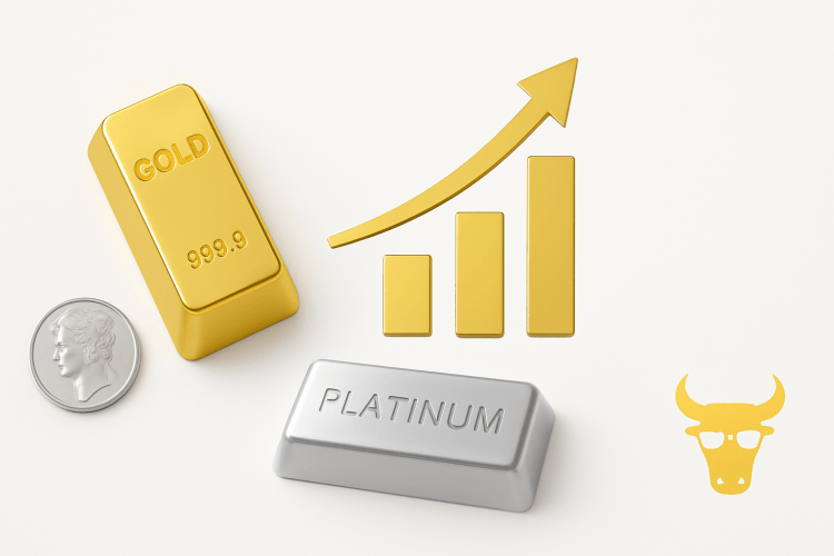 Top 3 Precious Metals to Watch In August: Safe Havens and Surging Demand