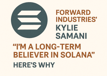 Forward Industries' Kylie Samani Says 'I'm a Long-Term Believer In Solana': Here's Why