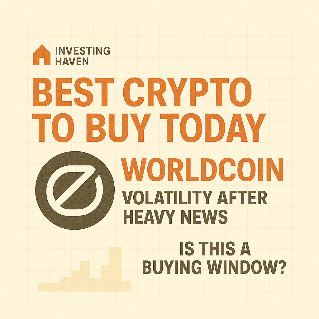 Best Crypto to Buy Today: Worldcoin (WLD) - Volatility After Heavy News, Is This a Buying Window?