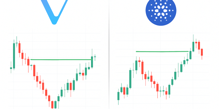 VeChain Vs Cardano: Which Shows A More Convincing Double-Bottom Or Resistance Breakout?