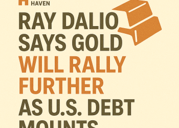 Ray Dalio Says Gold Will Rally Further As U.S. Debt Mounts