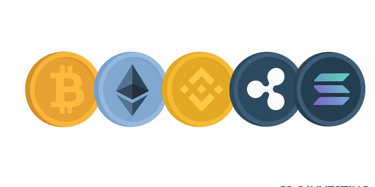 5 Best-Performing Cryptocurrencies With Market Caps Above $10 Billion