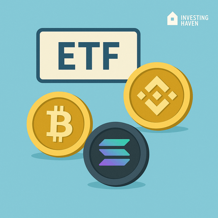 Top 3 Cryptos for ETF Gains: BTC, SOL, BNB