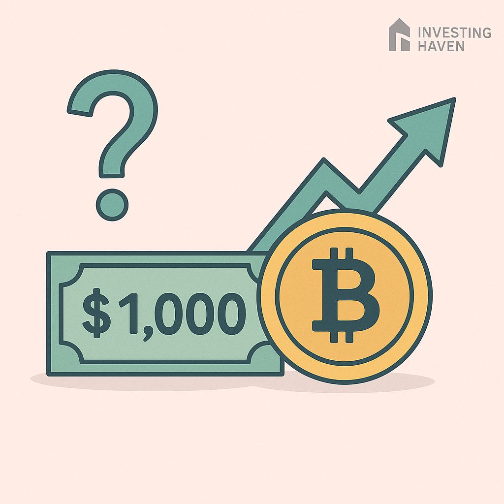 $1000 in Bitcoin in 5 years