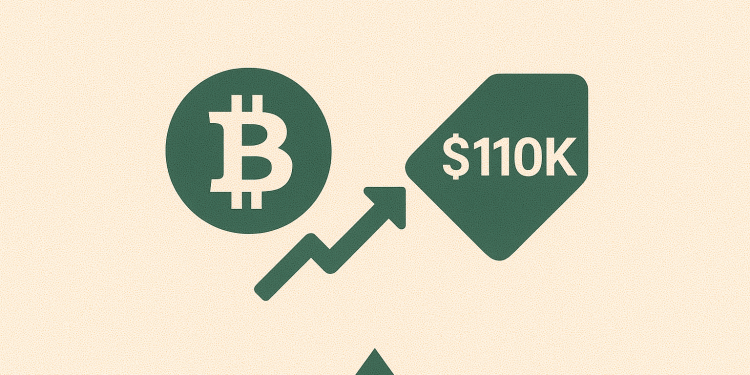 Bitcoin Price Prediction: Will BTC Break Above $110K This Week or Slip Back?