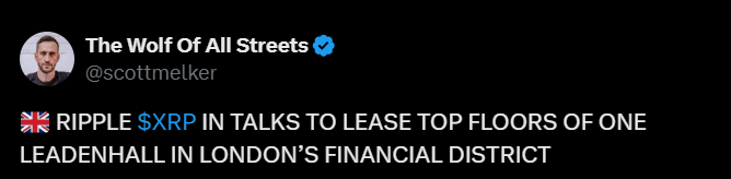 Inside Ripple’s  (XRP) £10 Million Office