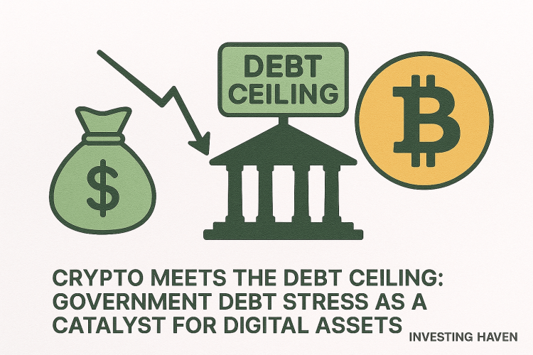 Crypto Meets the Debt Ceiling: Government Debt Stress as a Catalyst for Digital Assets
