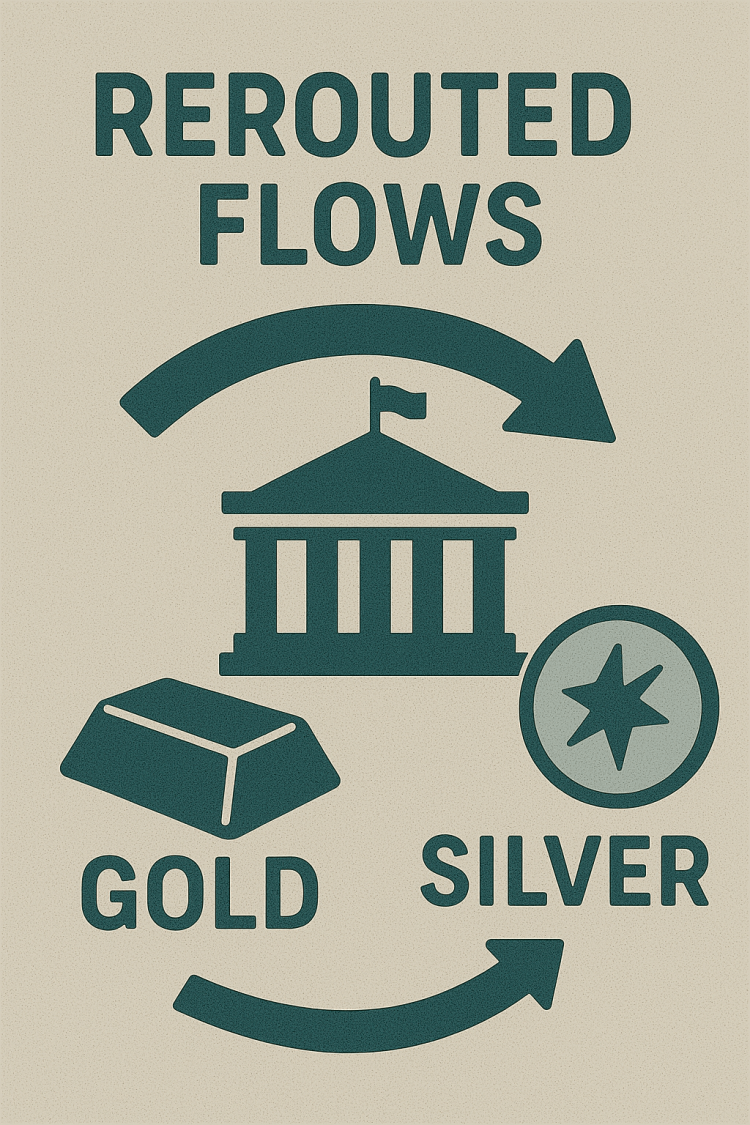 How 2025 Treasury Moves Rerouted Safe-Haven Flows Into Gold And Silver - and What That Means for Traders