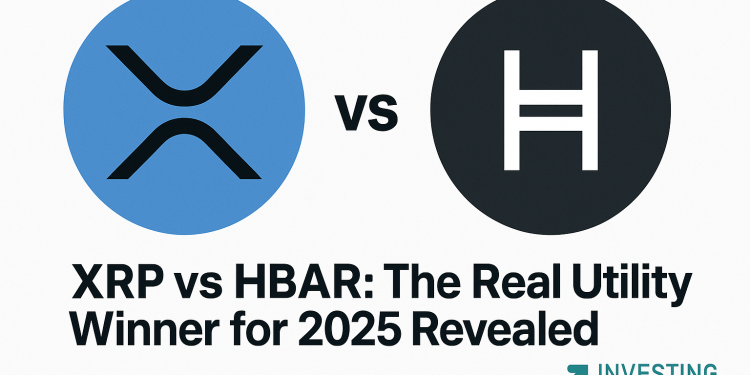 XRP vs HBAR: The Real Utility Winner for 2025 Revealed