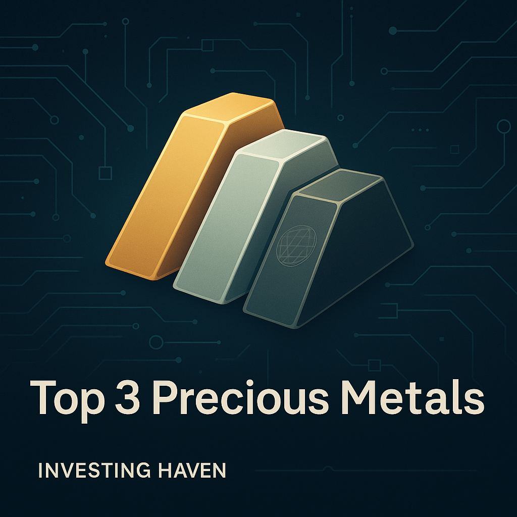 Top 3 Precious Metals for November 2025
