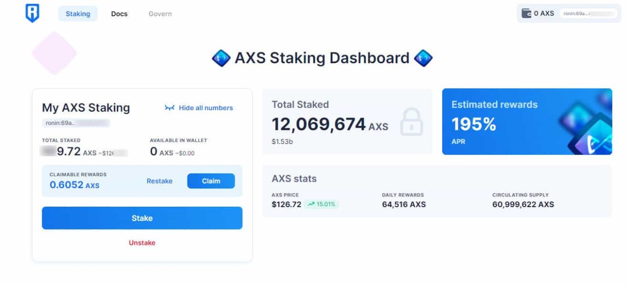 Governance And Staking Utility