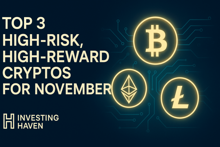 Top 3 High-Risk, High-Reward Cryptos For November