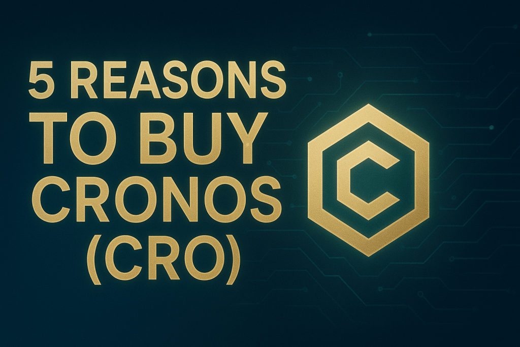 5 Reasons To Buy Cronos (CRO)