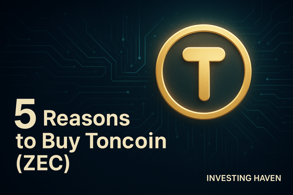 5 Reasons To Buy Toncoin (TON)
