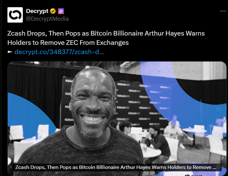 Why Zcash Price Dropped