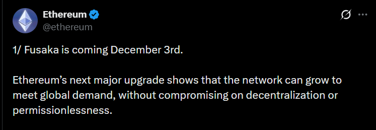 What The Fusaka Upgrade