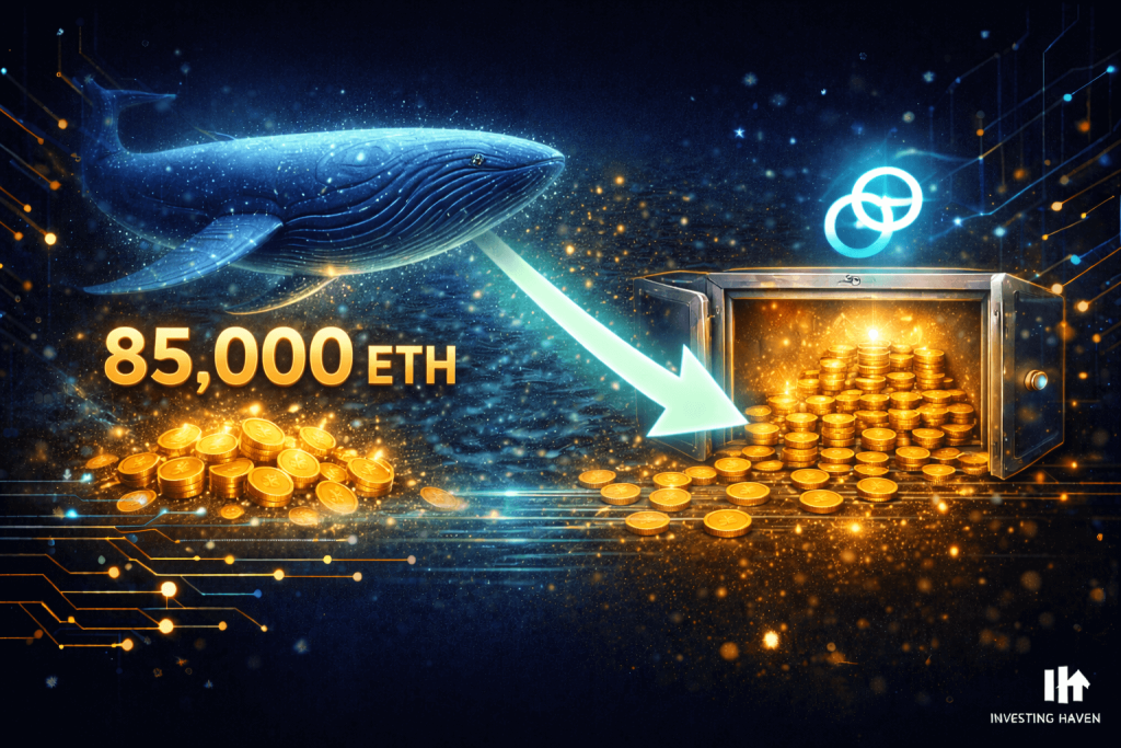Dormant ETH Whale Sends 85,000 ETH To Gemini - Is A Major Sell Coming?