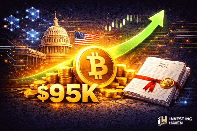 Bitcoin Surpasses $95K After U.S. Senate Introduces Long-Awaited Crypto Market Bill