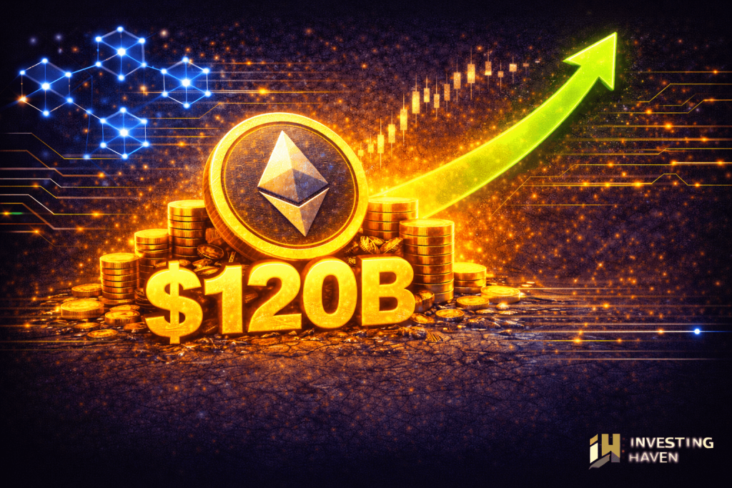 Ethereum Shatters $120B Staking Record - Can ETH Hit $4,000?