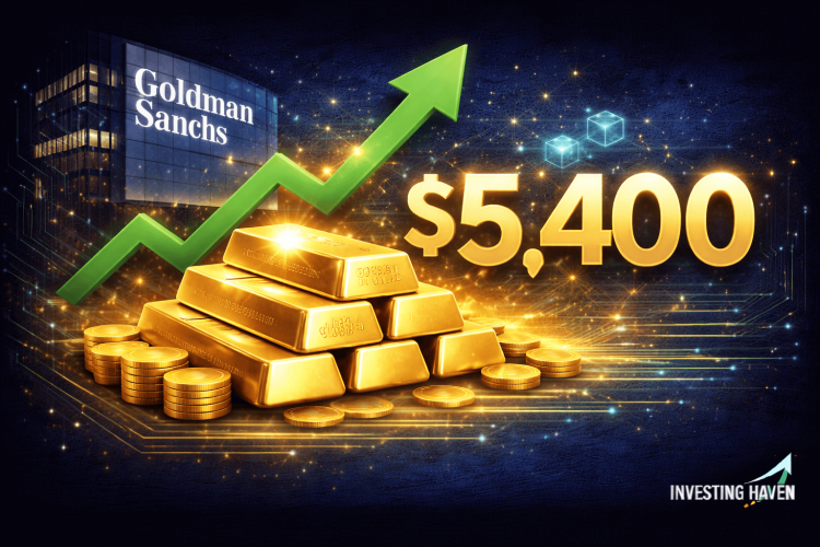 Gold Jumps After Goldman Raises End-2026 Target - Is $5,400 Possible?