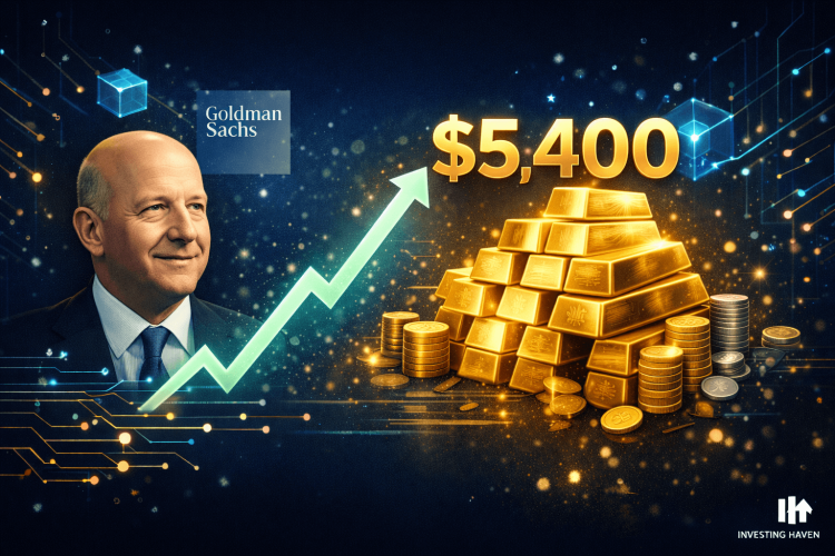 Goldman Sachs Just Raised Its 2026 Gold Price Target to $5,400