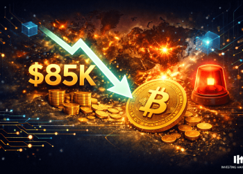 Bitcoin Tumbles to 2026 Low Near $85K as Geopolitical Jitters Trigger a Flash Sell-off