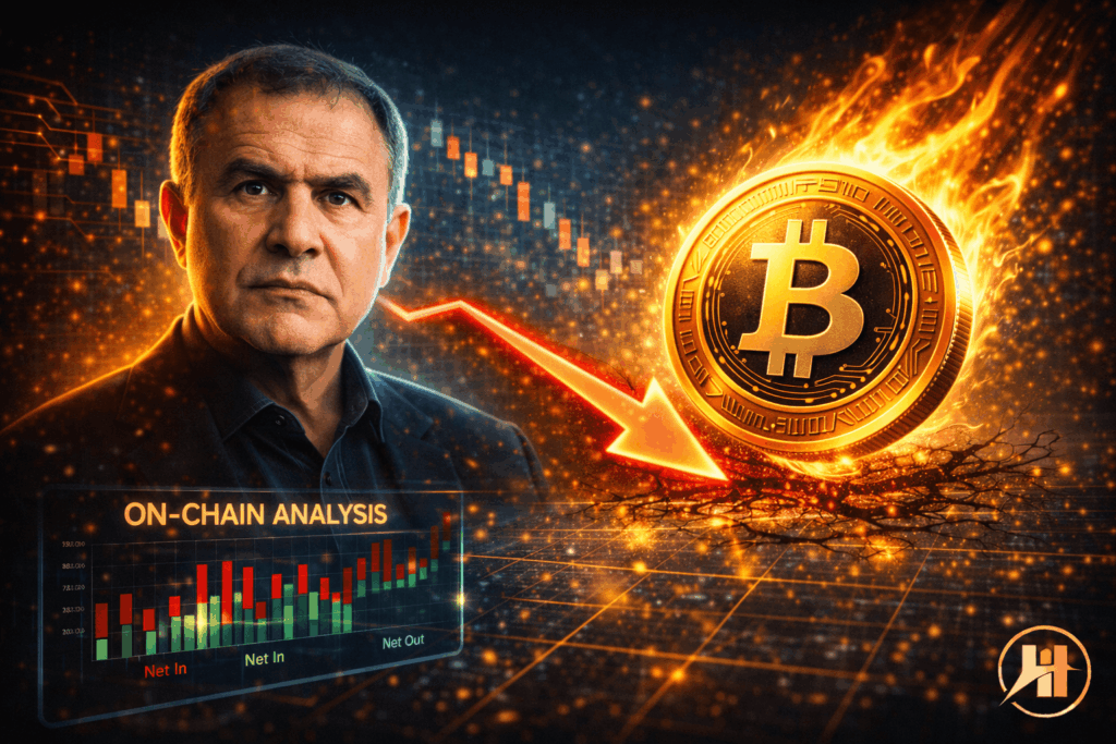 Nouriel Roubini Says Bitcoin Could Crash — Here’s The On-Chain Evidence You’re Ignoring