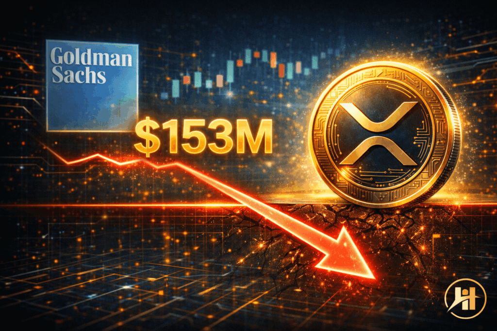 Did Goldman’s $153M XRP Bet Trigger Today’s 11% Drop?