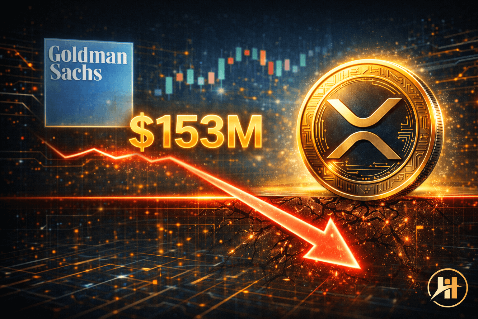 Did Goldman’s $153M XRP Bet Trigger Today’s 11% Drop?