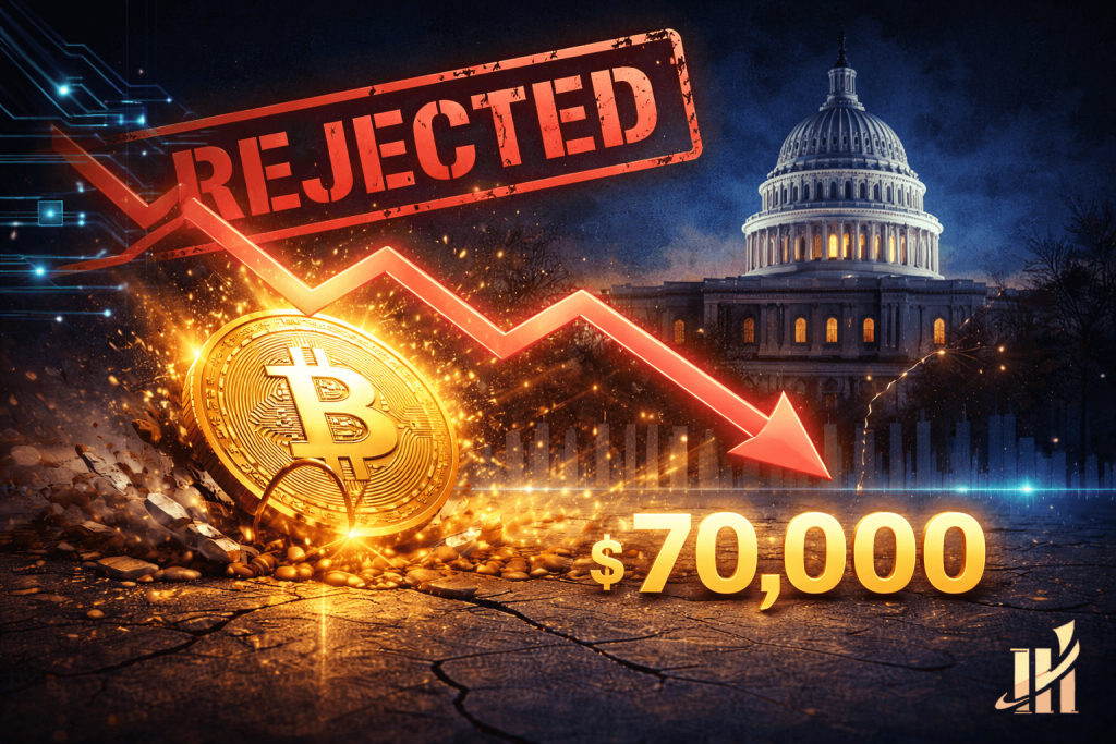 Is Bitcoin Finished? Washington Rejects Bailout As Price Plummets Toward $70K