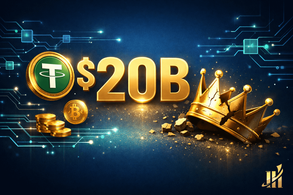 Tether’s $20B Dream Collapses — Is The Stablecoin King Losing Its Crown?