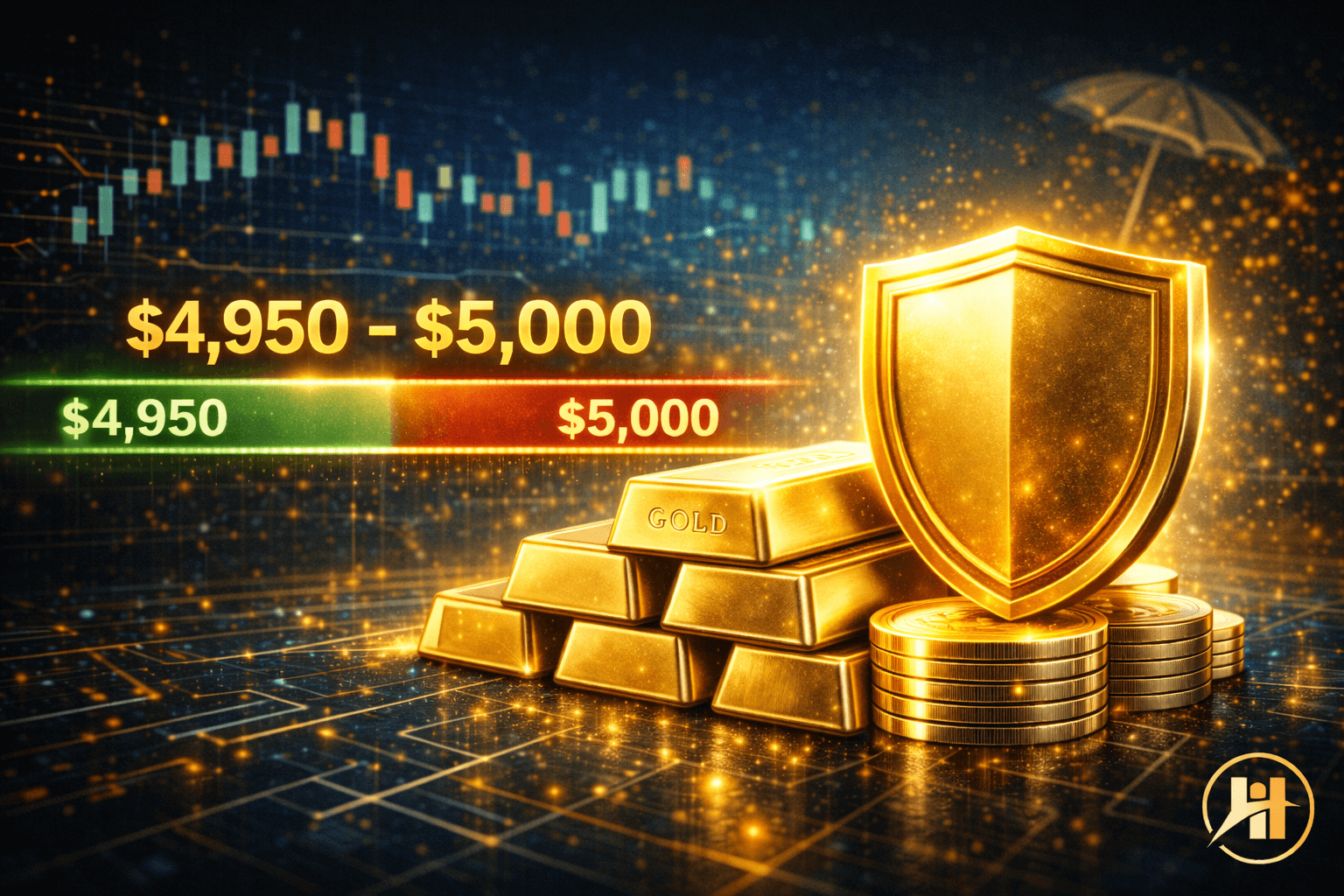 Can Gold Defend The $4,950–$5,000 Zone During Thin Holiday Volumes?