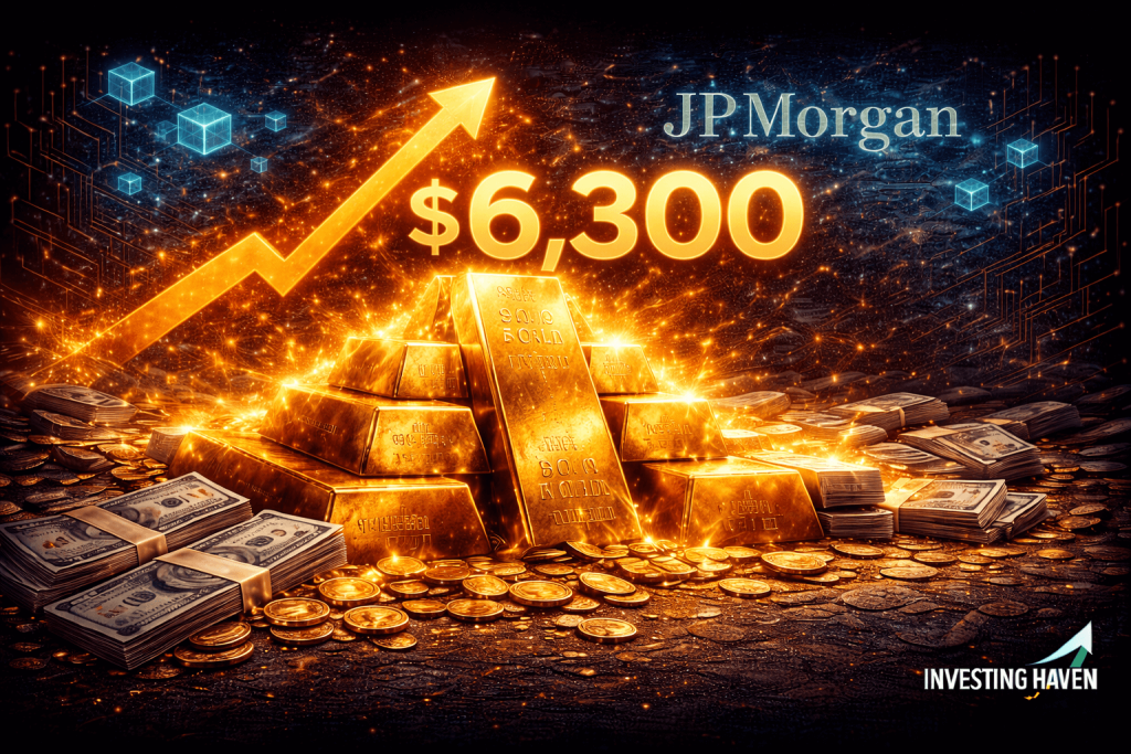 JP Morgan Says Gold Could Hit $6,300 By Year-End: Is Fiat Finished?
